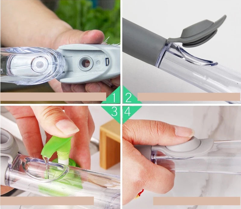DishWand™ - Refillable Soap Dispensing Dish Brush
