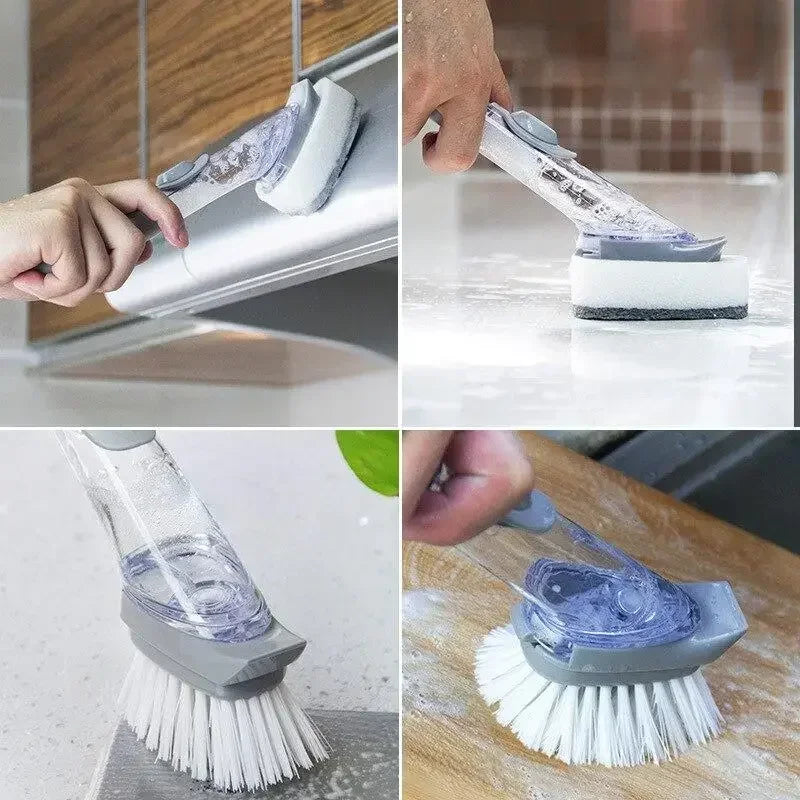 DishWand™ - Refillable Soap Dispensing Dish Brush